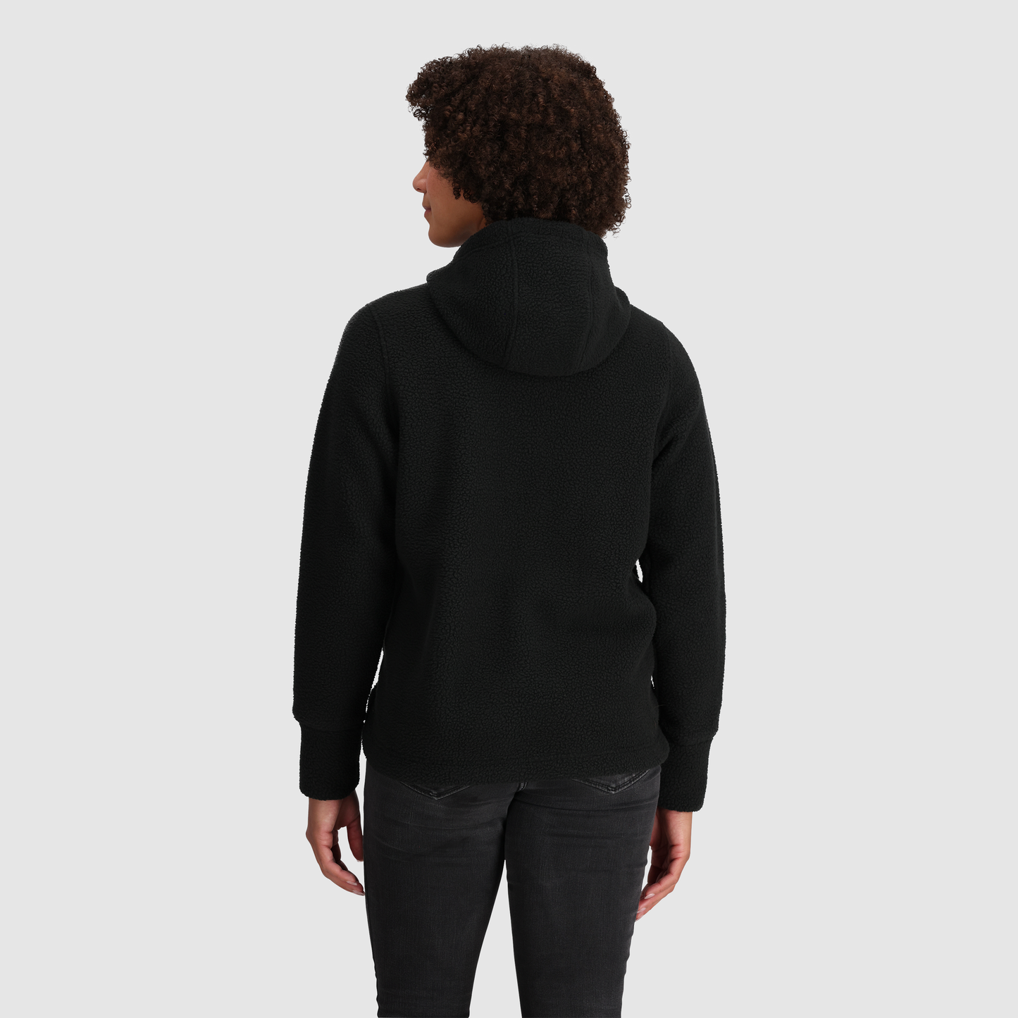 Sherpa-Fleece Hoodie