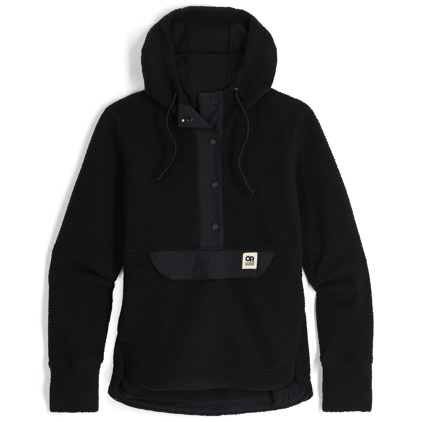 Sherpa-Fleece Hoodie