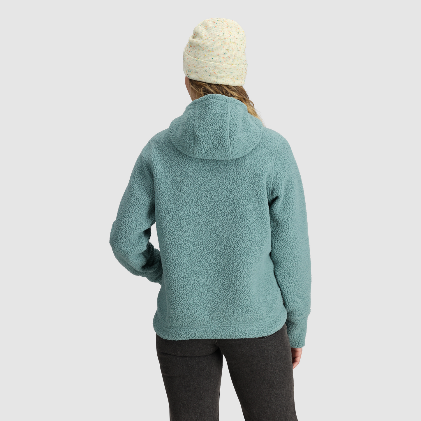Sherpa-Fleece Hoodie