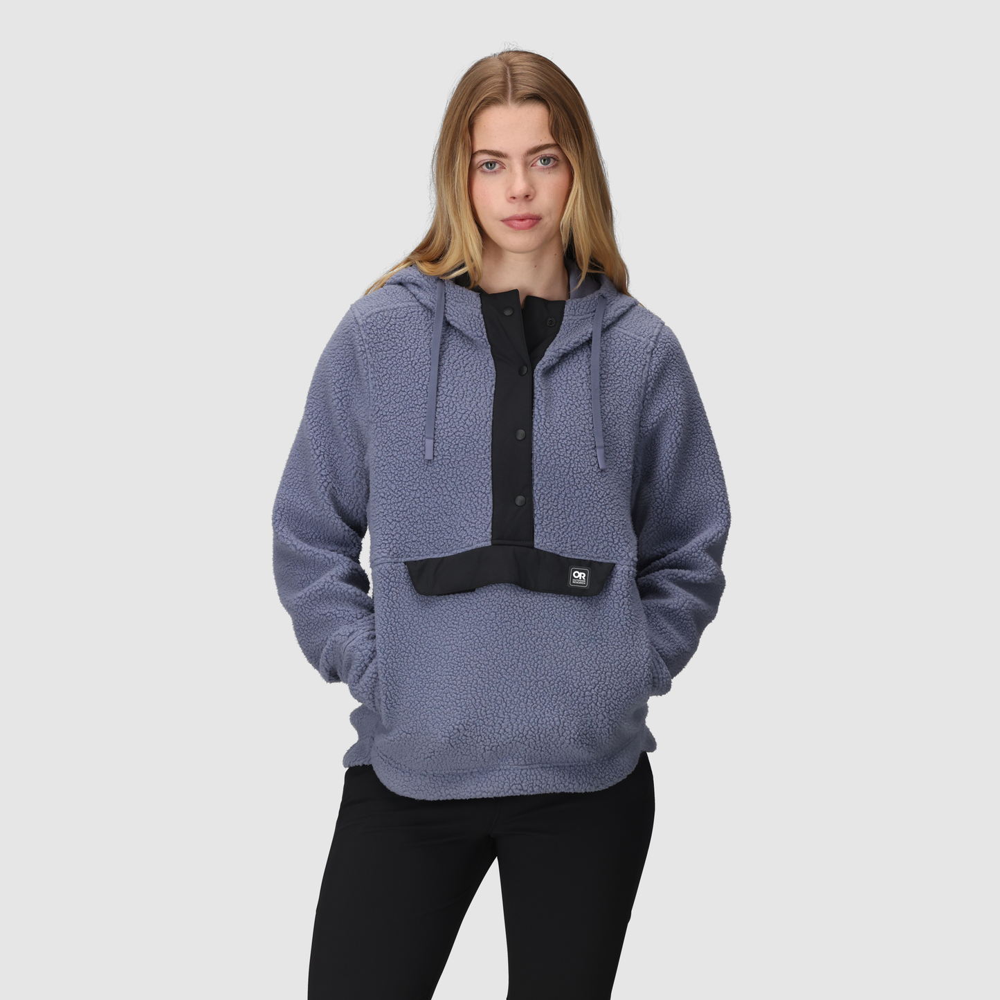 Sherpa-Fleece Hoodie