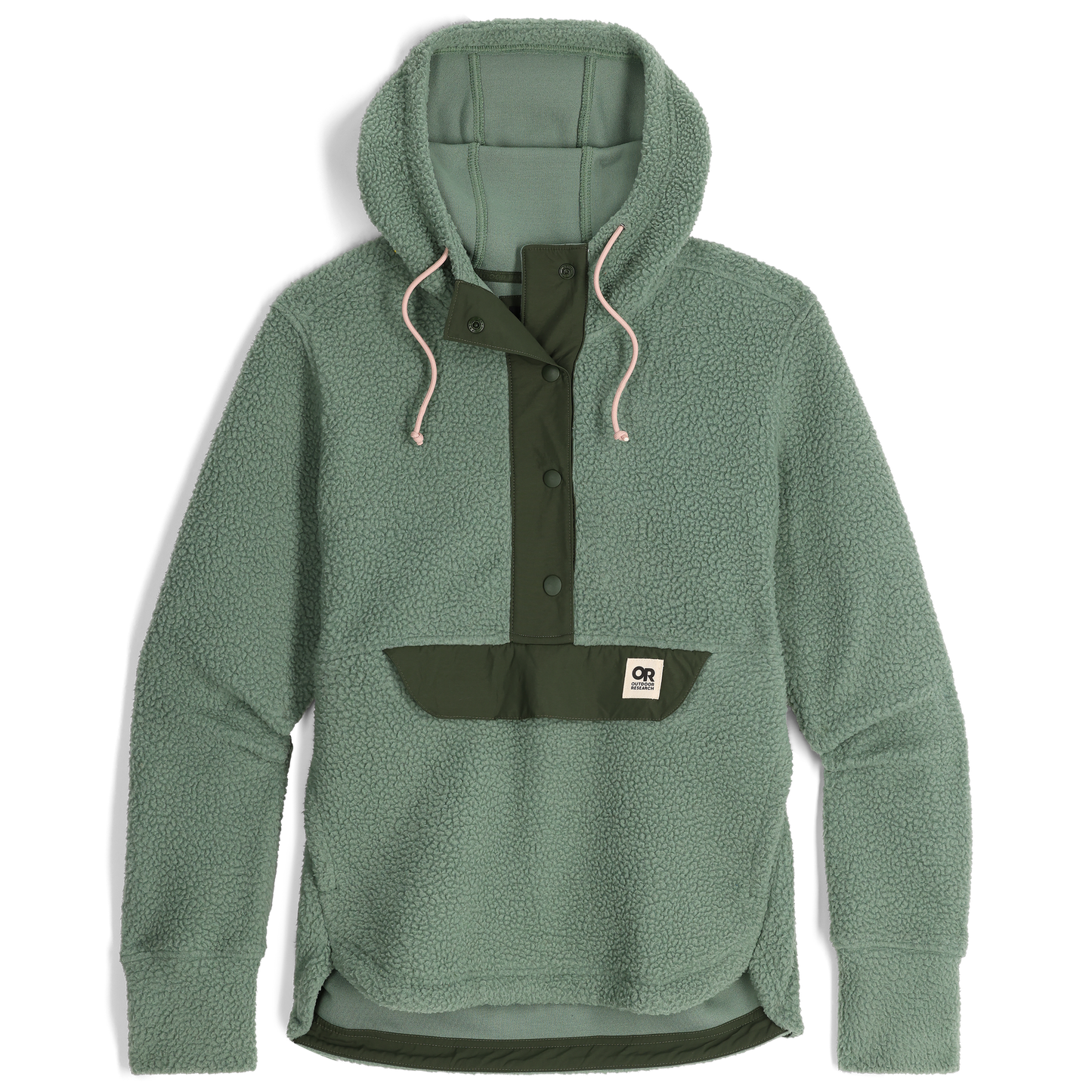 Sherpa-Fleece Hoodie