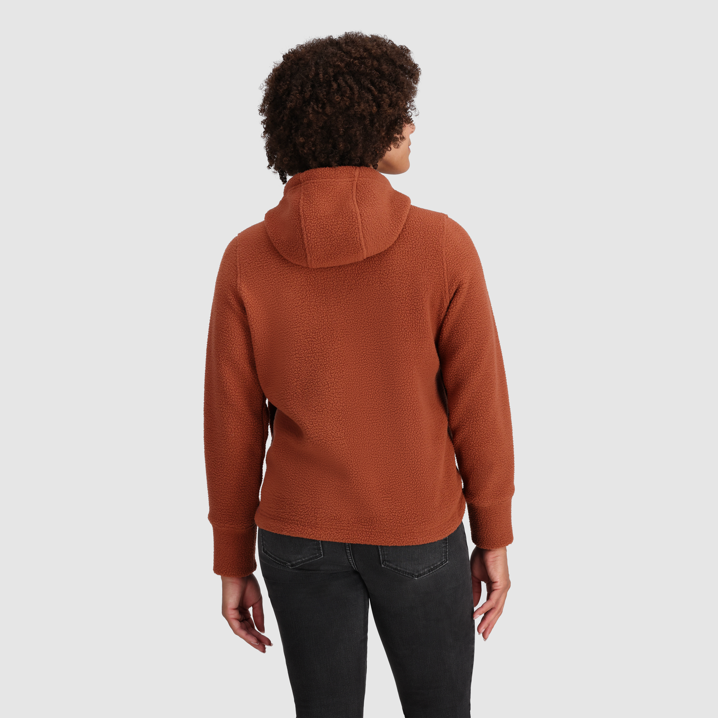 Sherpa-Fleece Hoodie
