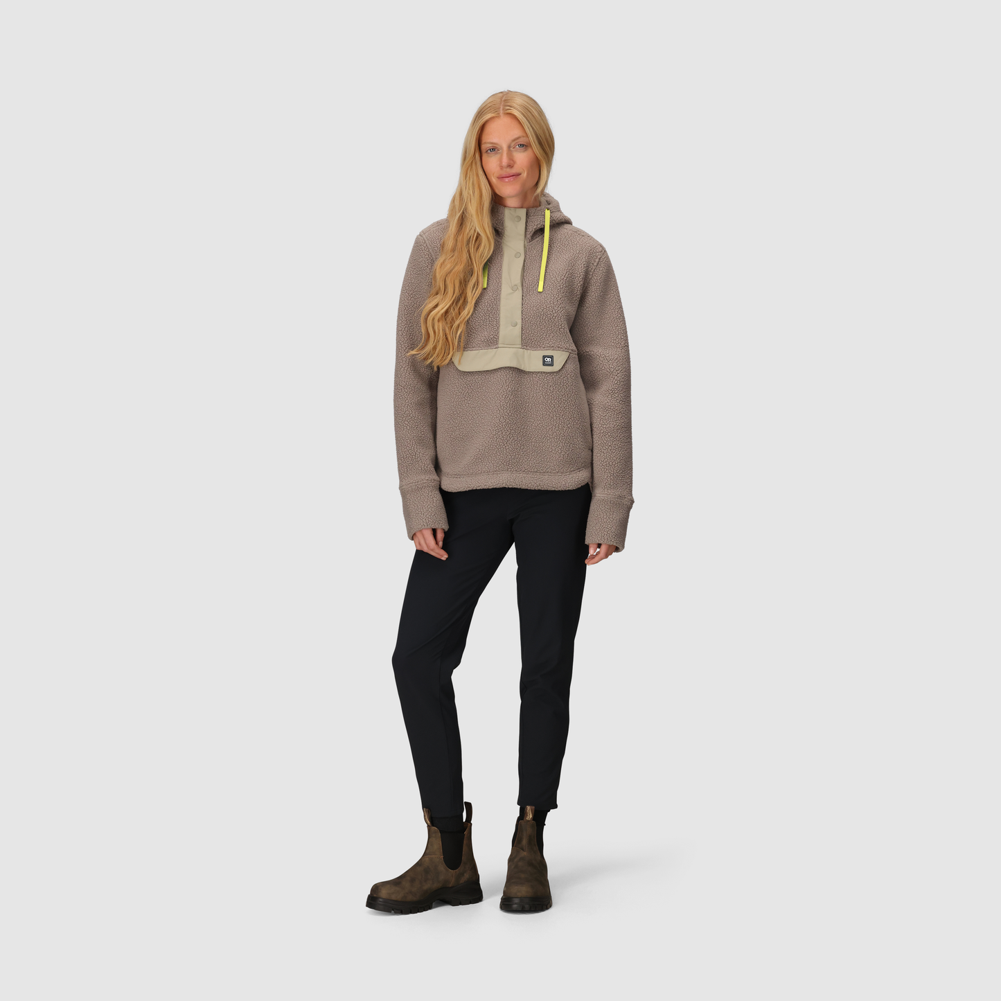Sherpa-Fleece Hoodie