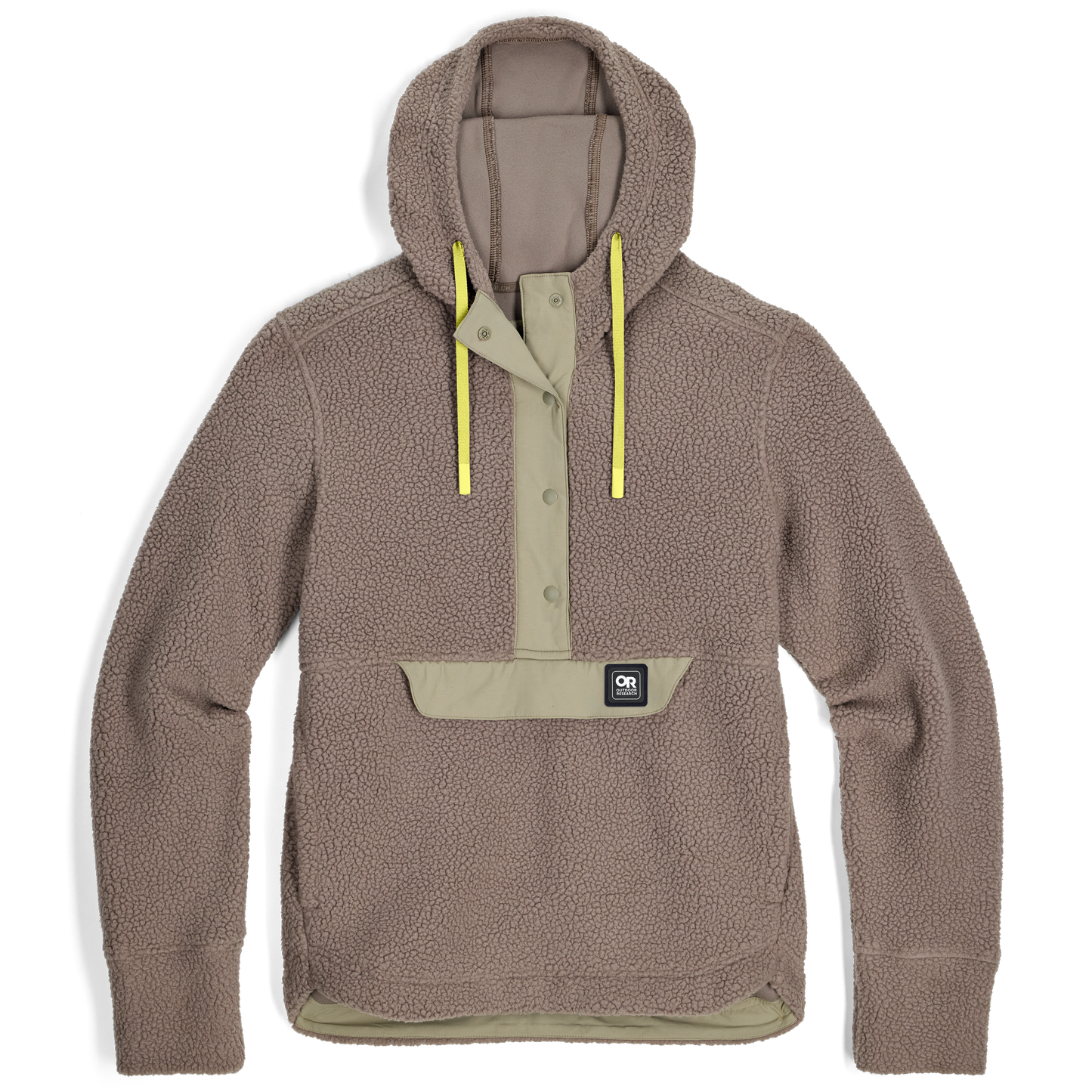 Sherpa-Fleece Hoodie