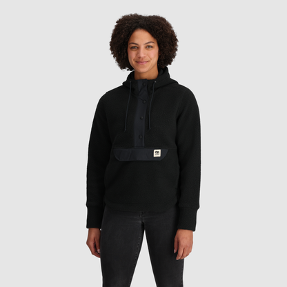 Sherpa-Fleece Hoodie