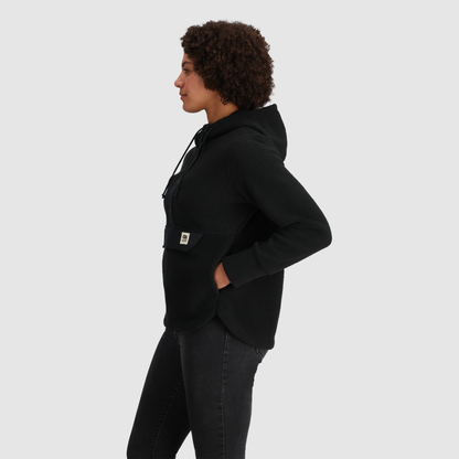Sherpa-Fleece Hoodie