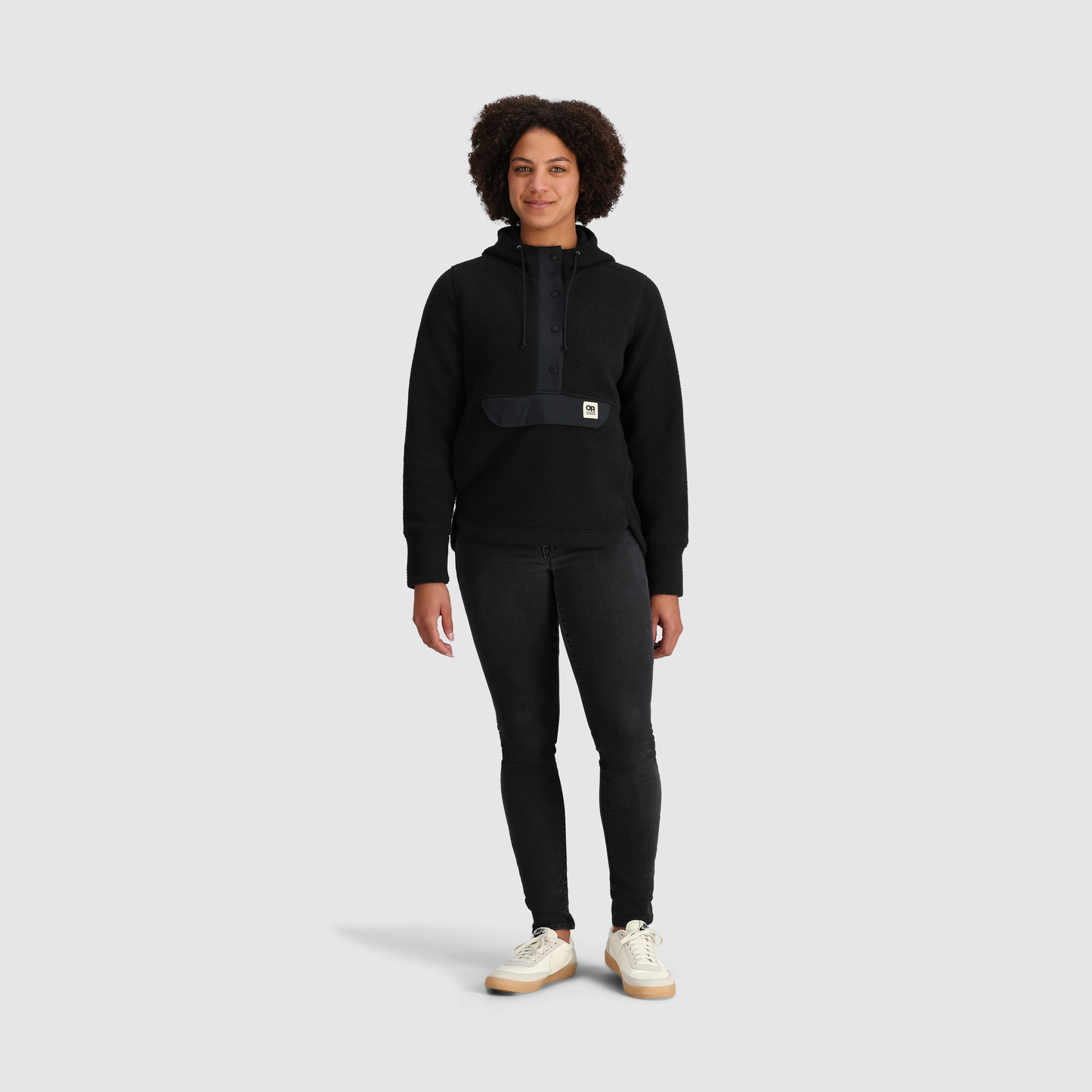 Sherpa-Fleece Hoodie