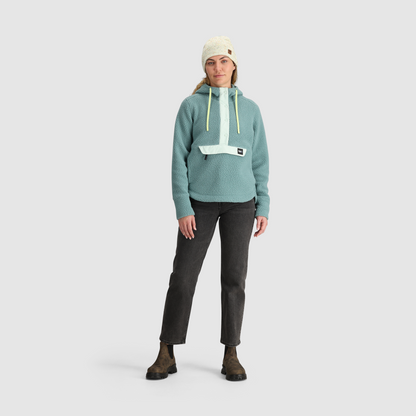 Sherpa-Fleece Hoodie