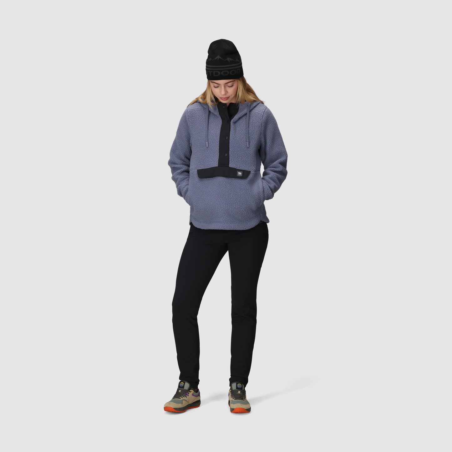 Sherpa-Fleece Hoodie