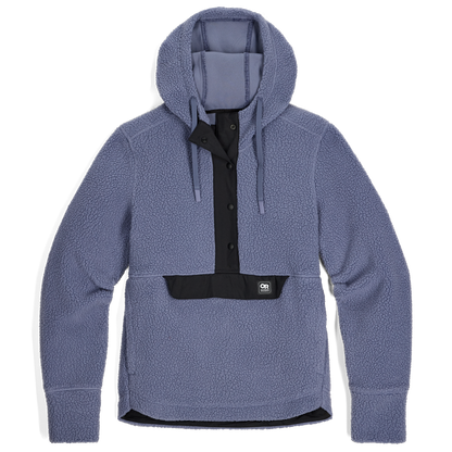 Sherpa-Fleece Hoodie