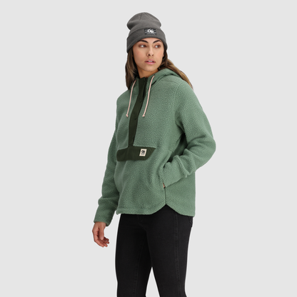 Sherpa-Fleece Hoodie
