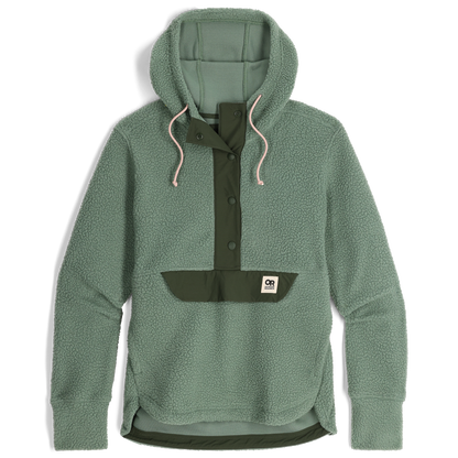 Sherpa-Fleece Hoodie
