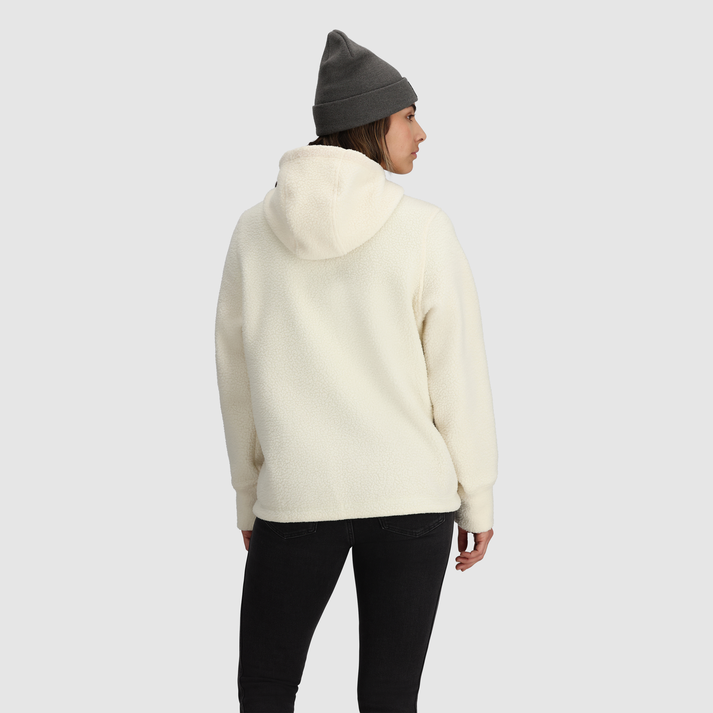 Sherpa-Fleece Hoodie
