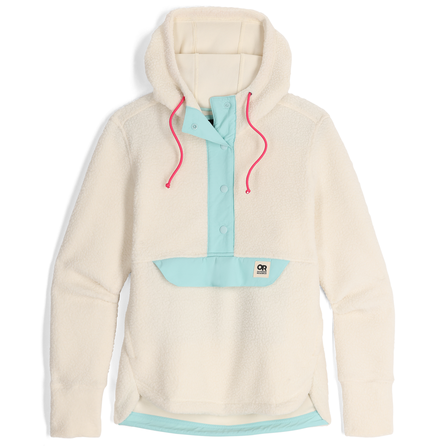 Sherpa-Fleece Hoodie