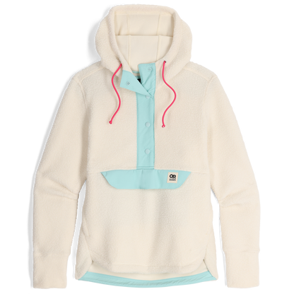 Sherpa-Fleece Hoodie