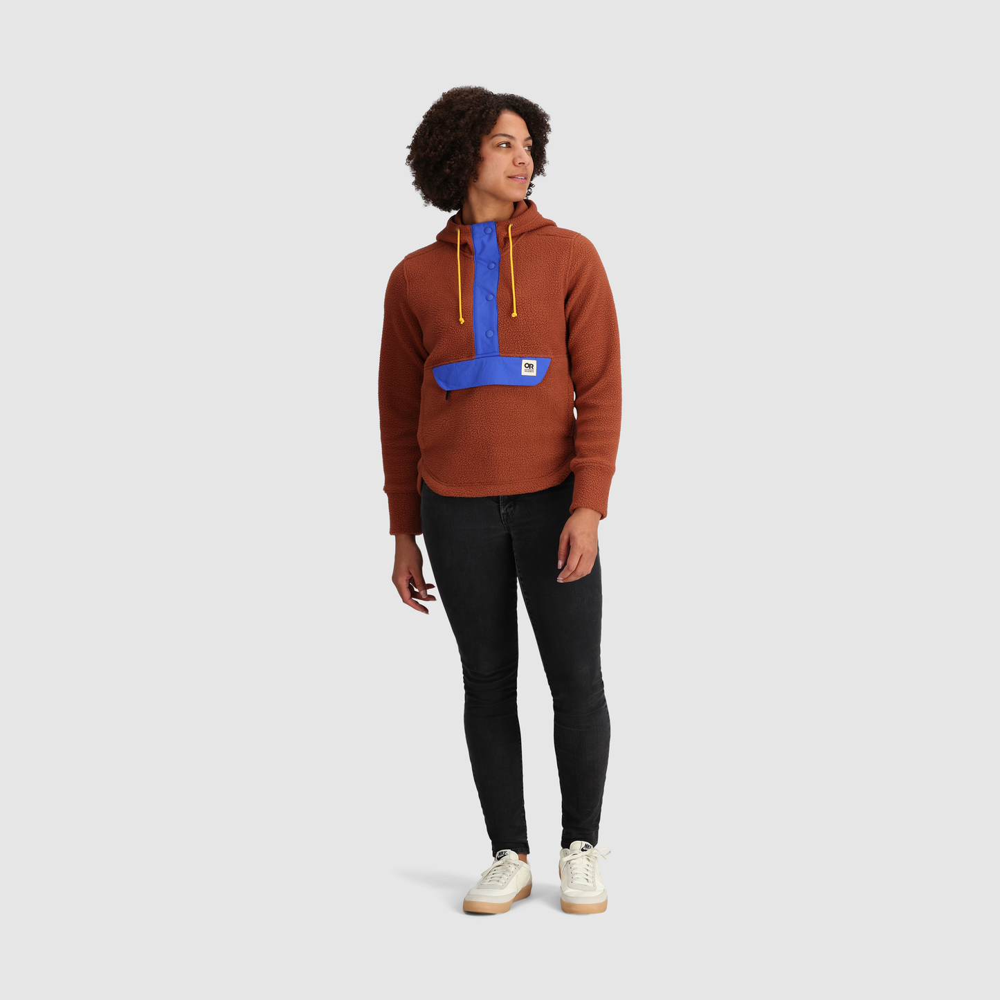 Sherpa-Fleece Hoodie