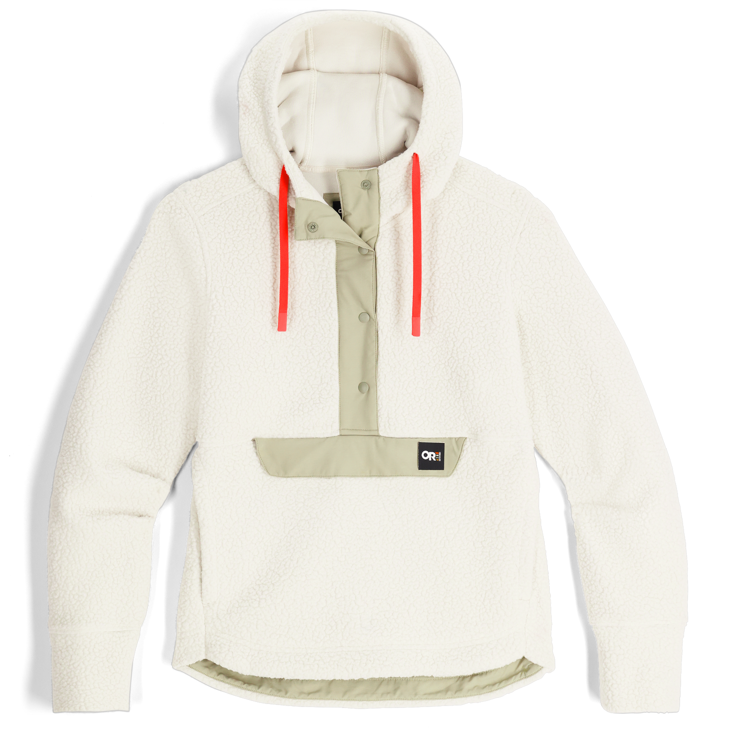 Sherpa-Fleece Hoodie