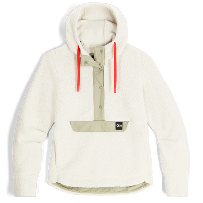 Sherpa-Fleece Hoodie
