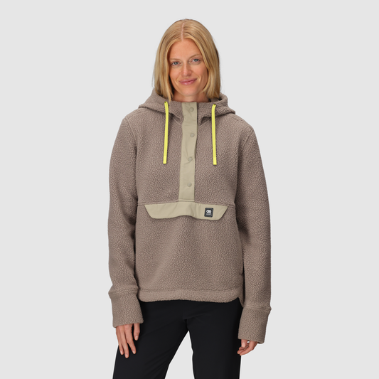 Sherpa-Fleece Hoodie