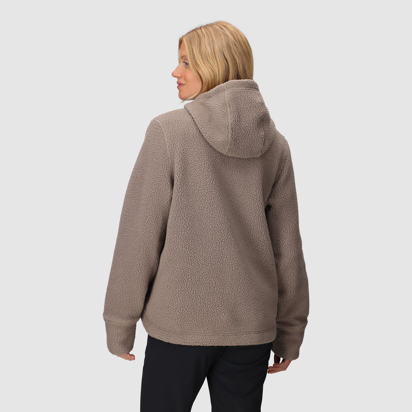 Sherpa-Fleece Hoodie
