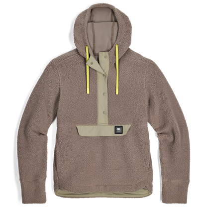 Sherpa-Fleece Hoodie