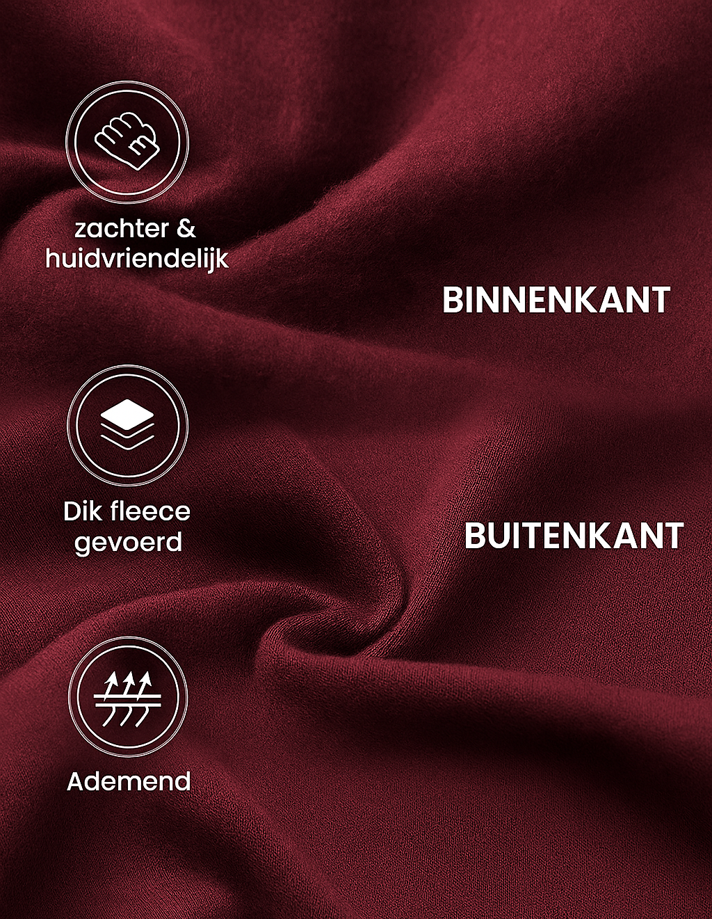 Fleece-gevoerde Joggingbroek