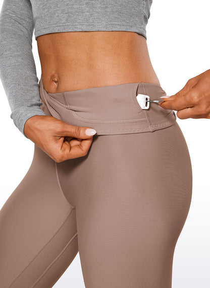 Fleece-gevoerde Bootcut/Flare Leggings