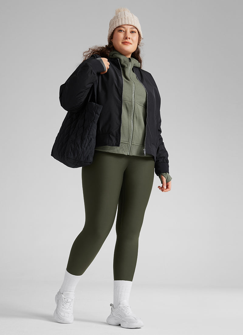 Fleece-gevoerde Bootcut/Flare Leggings
